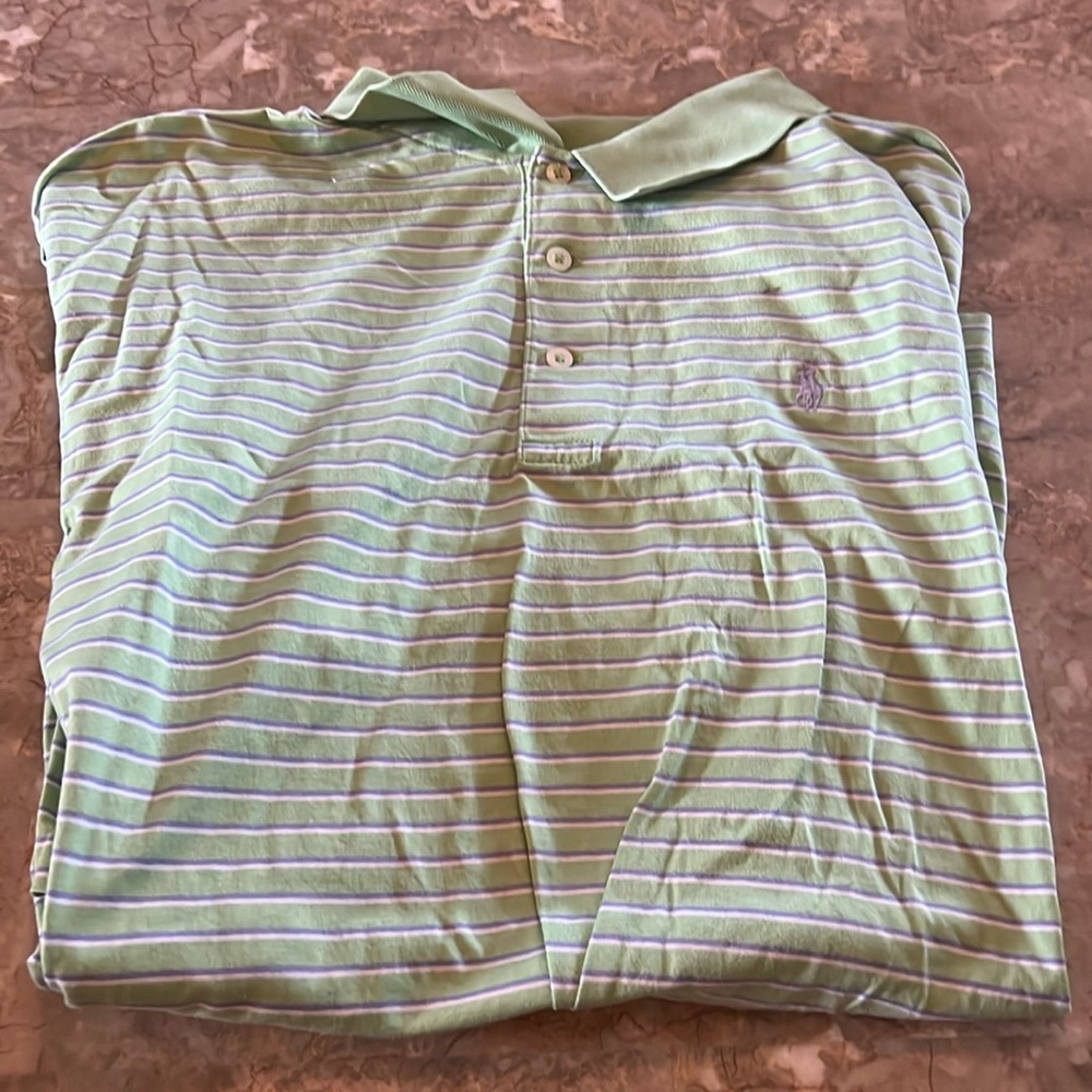 Men’s polo size extra, large designer, Ralph Lauren